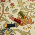 Hensleigh Fabric / Berry / Ivory