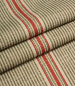 Heritage Stripe Fabric / Sage | Just Fabrics