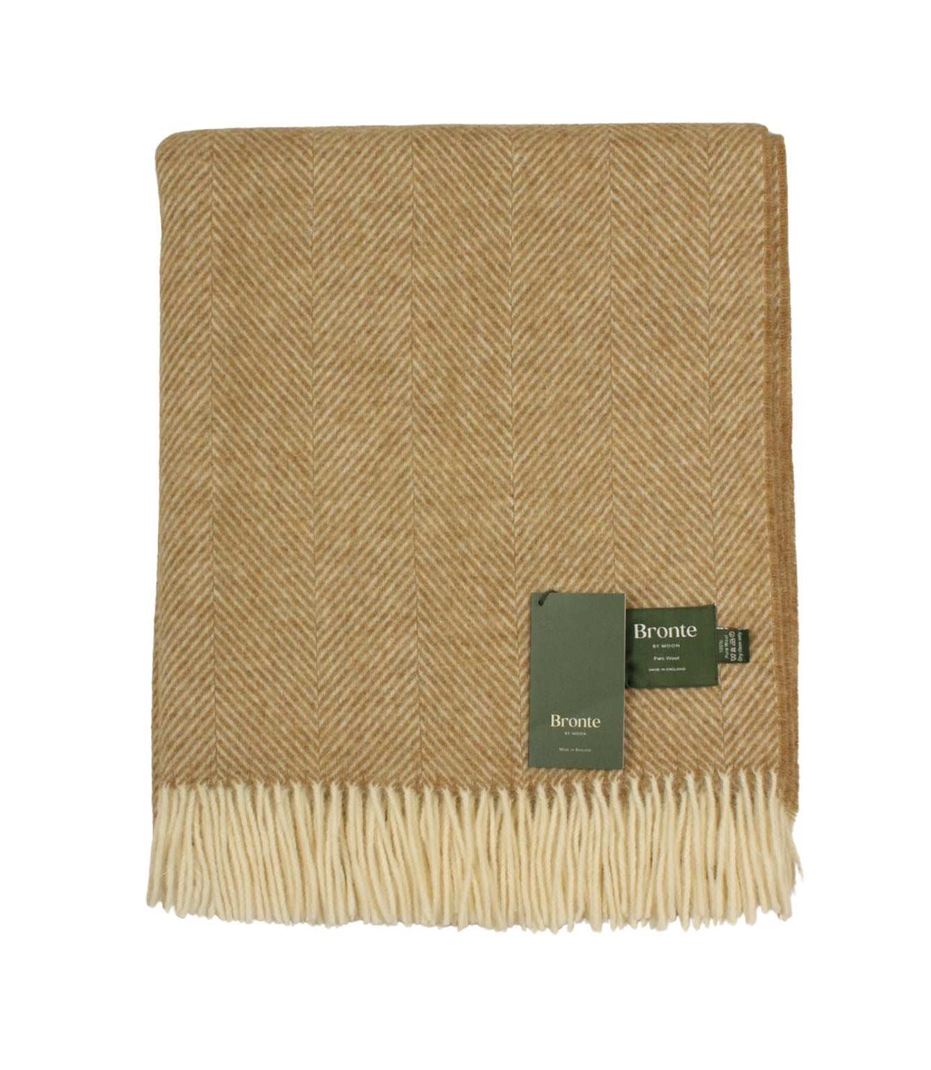 Herringbone Sage Throw