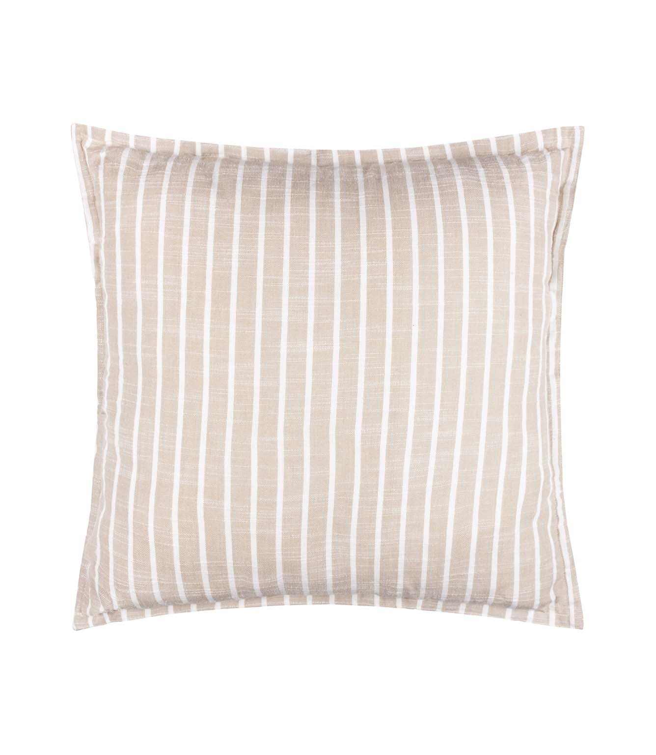 Hessle Stripe Natural Outdoor Cushion