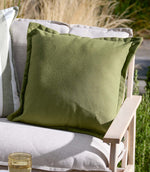 Holmfirth Canvas Eucalyptus Outdoor Cushion