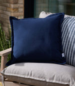 Holmfirth Canvas Navy Outdoor Cushion