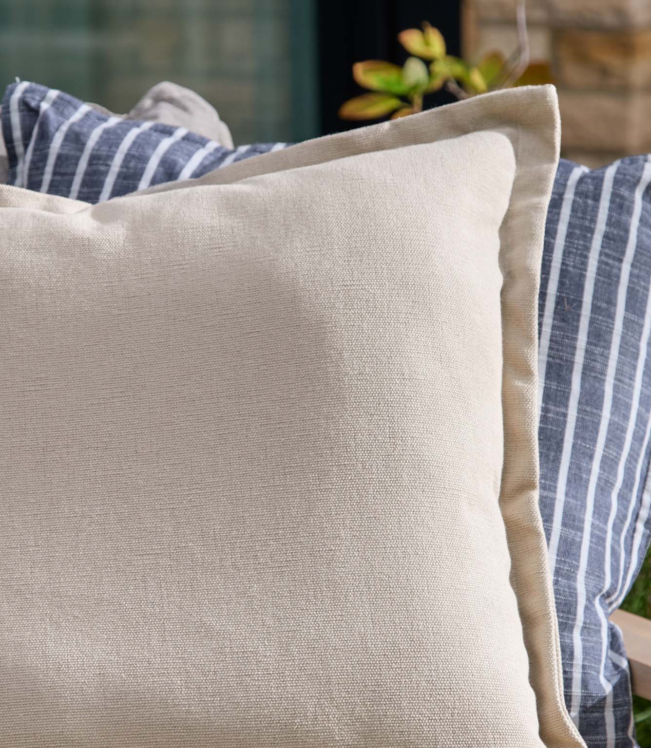 Holmfirth Canvas Natural Outdoor Cushion