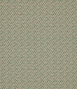 Horton Cascade upholstery fabric in sage green and natural, featuring a small-scale repeating geometric pattern with a textured woven finish.