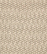 Horton Gull fabric in soft beige and cream, featuring a subtle repeating geometric design with a textured woven appearance.