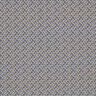 Horton Nautica fabric featuring a small-scale blue geometric pattern on a natural cream background with a textured woven finish.