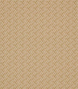 Horton Sandytan fabric featuring a golden sand geometric pattern against a cream background with a textured woven appearance.
