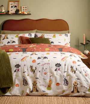 Howl-O-Ween Reversible Duvet Cover Set Multicolour
