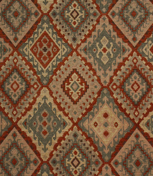 Imari Fabric / Burnt Sienna