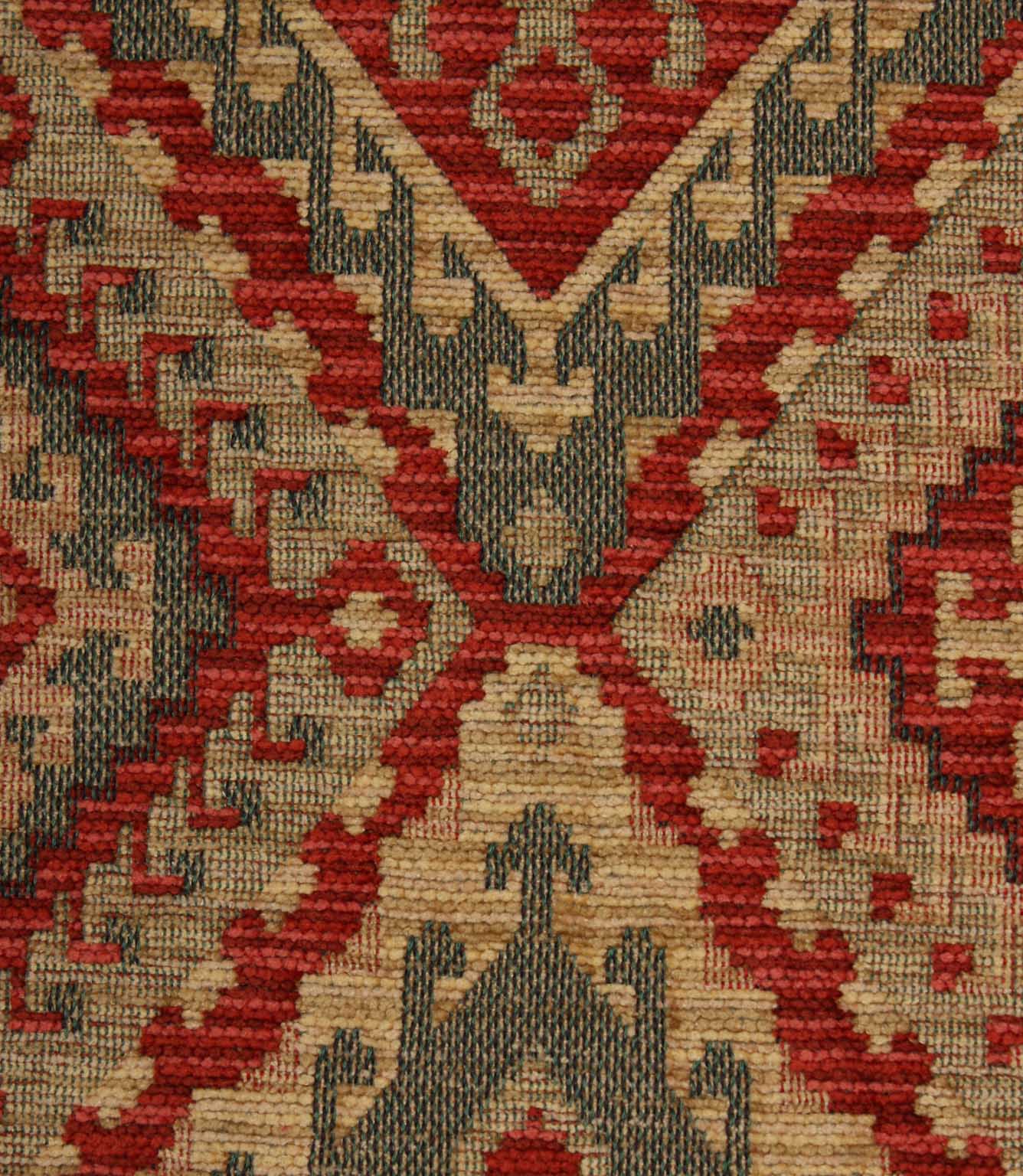 Imari Geometric Boho Fabric / Rosso