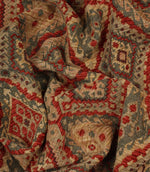 Imari Geometric Boho Fabric / Rosso