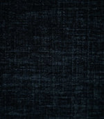 Insernia Velvet Night fabric in a deep charcoal navy shade, featuring a subtle mottled texture with fine horizontal and vertical variations across its soft velvet surface.