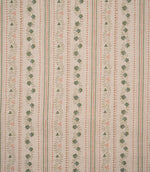 Ivy Tallis Fabric / Blush / Olive Green