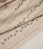 Ivy Tallis Fabric / Blush / Olive Green