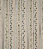 Ivy Tallis Fabric / Highland Green / Indigo