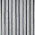 JF Linen Ticking Fabric / Blue