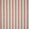 JF Linen Ticking Fabric / Burnt Orange