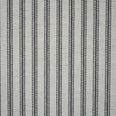 JF Linen Ticking Fabric / Grey