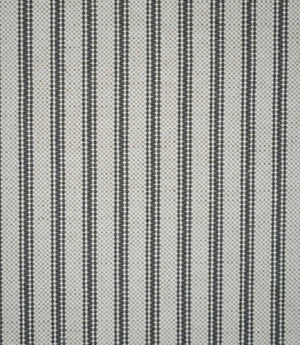 JF Linen Ticking Fabric / Grey