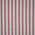 JF Linen Ticking Fabric / Red