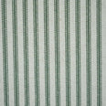JF Linen Ticking Fabric / Sap Green