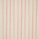 JF Ticking Pink fabric featuring soft blush pink ticking stripes on a warm cream background with a subtle woven herringbone texture.
