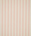 JF Ticking Pink fabric featuring soft blush pink ticking stripes on a warm cream background with a subtle woven herringbone texture.