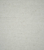 Close-up of JF Ticking Plain Natural fabric showing its cream and ivory tones, tightly woven plain weave texture and subtle beige flecks throughout the material.