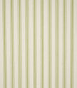 JF Ticking Sage Green fabric featuring classic sage green ticking stripes on a warm cream background with a subtle woven herringbone texture.