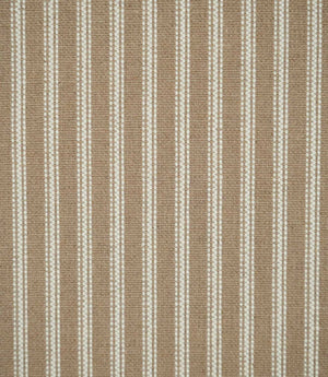JF Linen Ticking Fabric / Natural