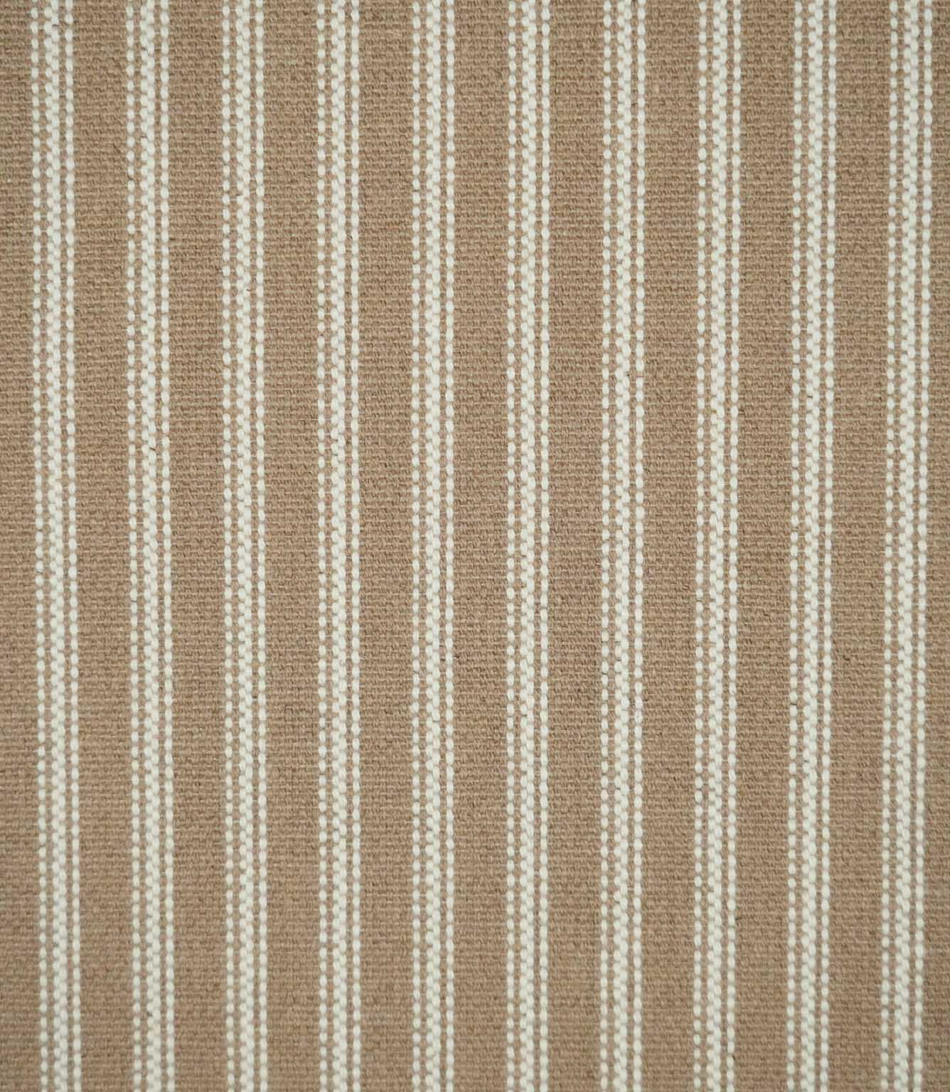 JF Linen Ticking Fabric / Natural
