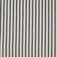 JF Ticking Fabric / Black