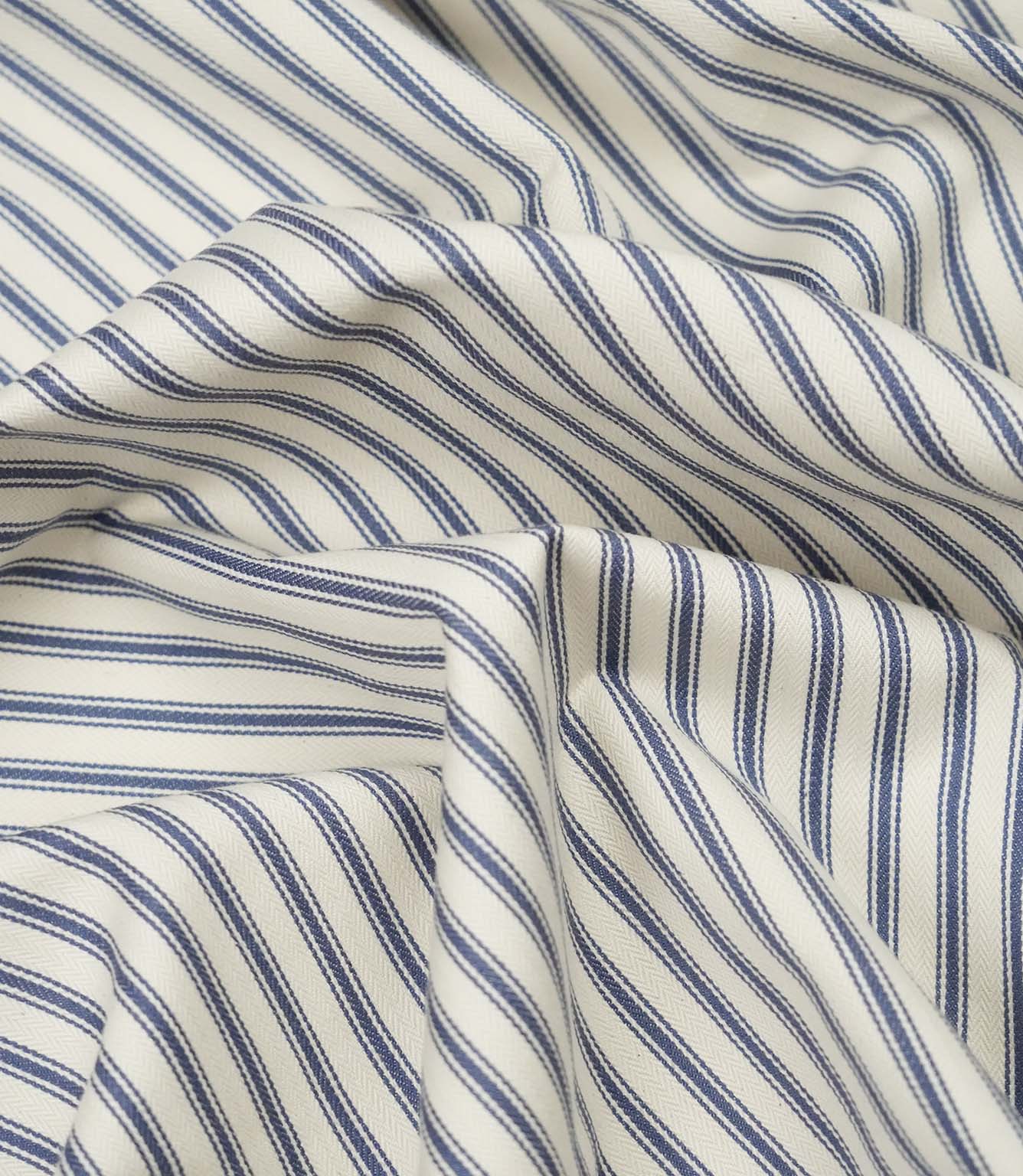 JF Ticking Fabric / Blue