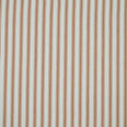 JF Ticking Fabric / Burnt Orange