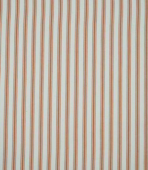 JF Ticking Fabric / Burnt Orange