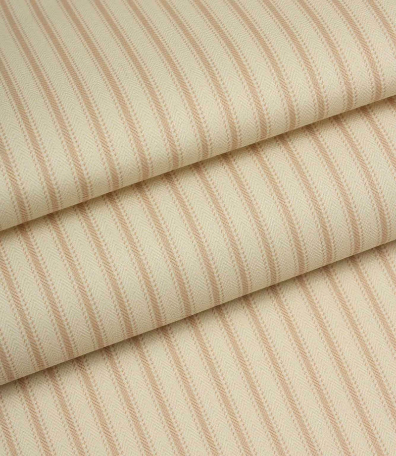 JF Ticking Lining Fabric / Cream | Just Fabrics