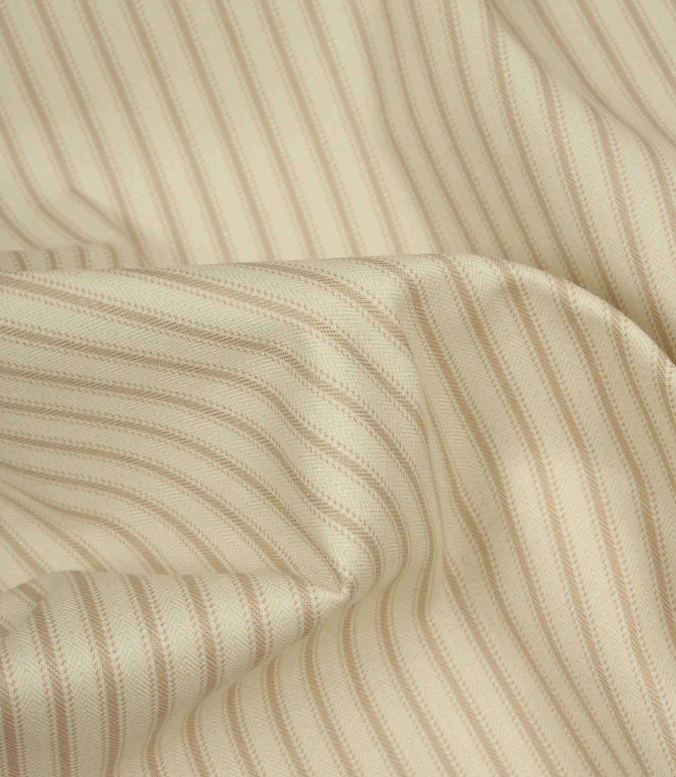 JF Ticking Lining Fabric / Cream | Just Fabrics