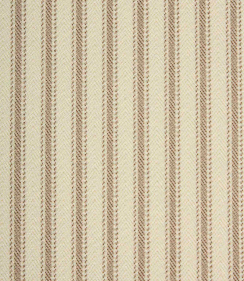 JF Ticking Lining Fabric / Flax | Just Fabrics