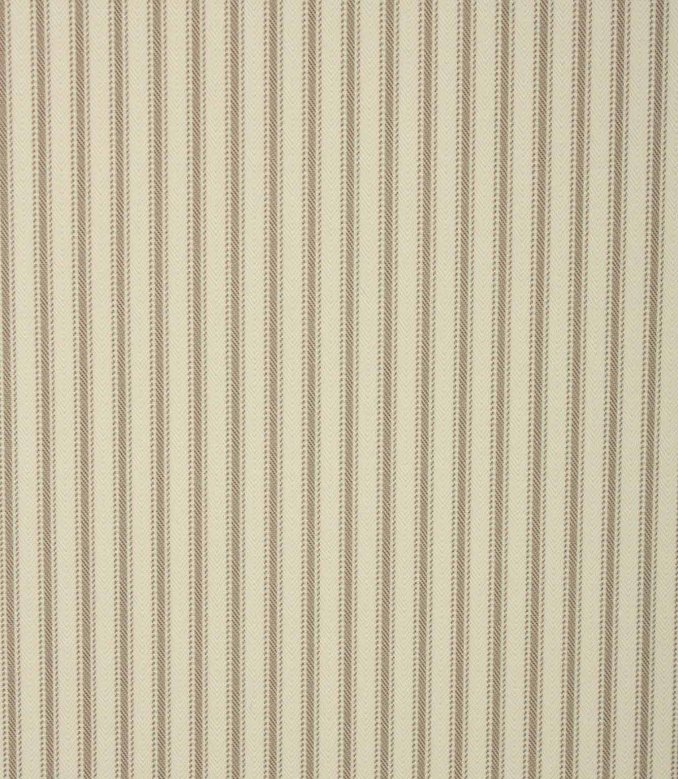 JF Ticking Lining Fabric / Flax | Just Fabrics