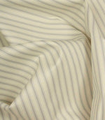 JF Ticking Lining Fabric / Grey | Just Fabrics