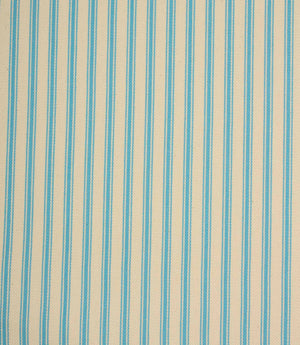 JF Ticking Fabric / Pacific Blue