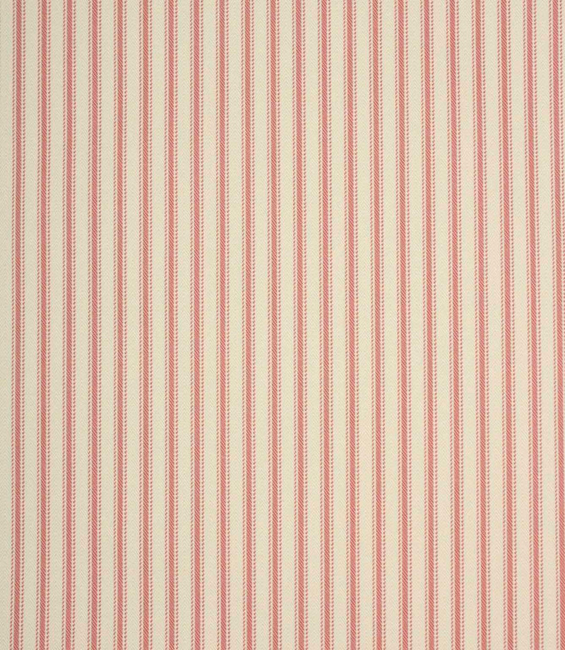 JF Ticking Lining Fabric / Peony | Just Fabrics