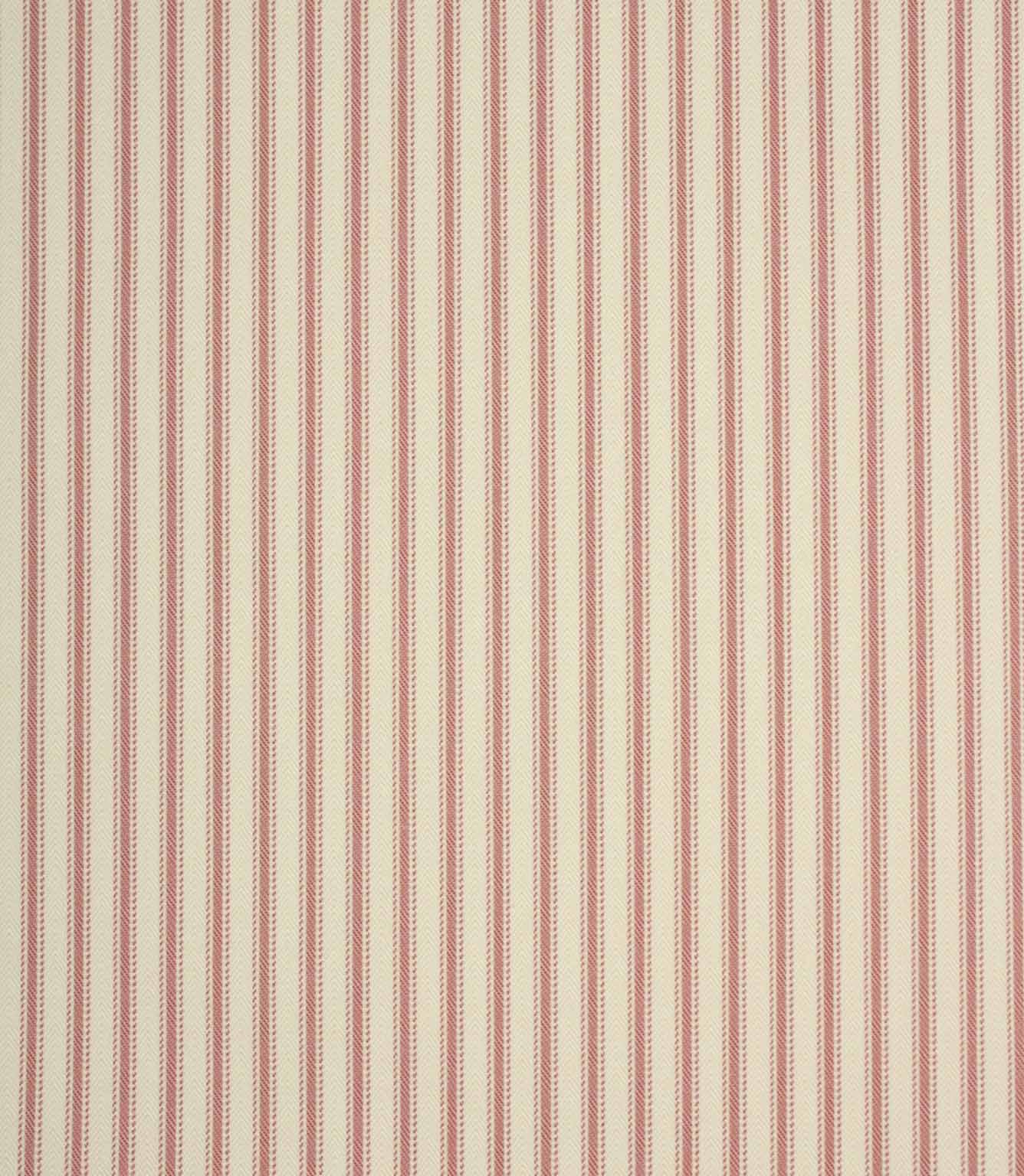 JF Ticking Lining Fabric / Peony | Just Fabrics