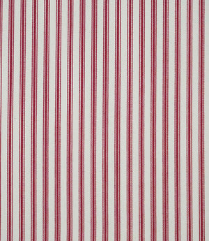 JF Ticking Fabric / Red