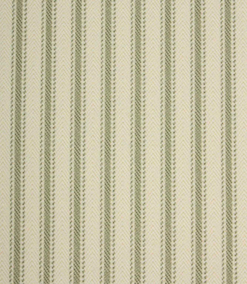 JF Ticking Lining Fabric / Sage | Just Fabrics