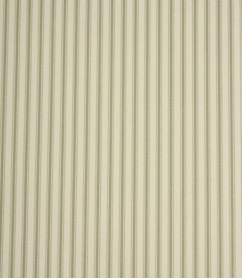 JF Ticking Lining Fabric / Sage | Just Fabrics