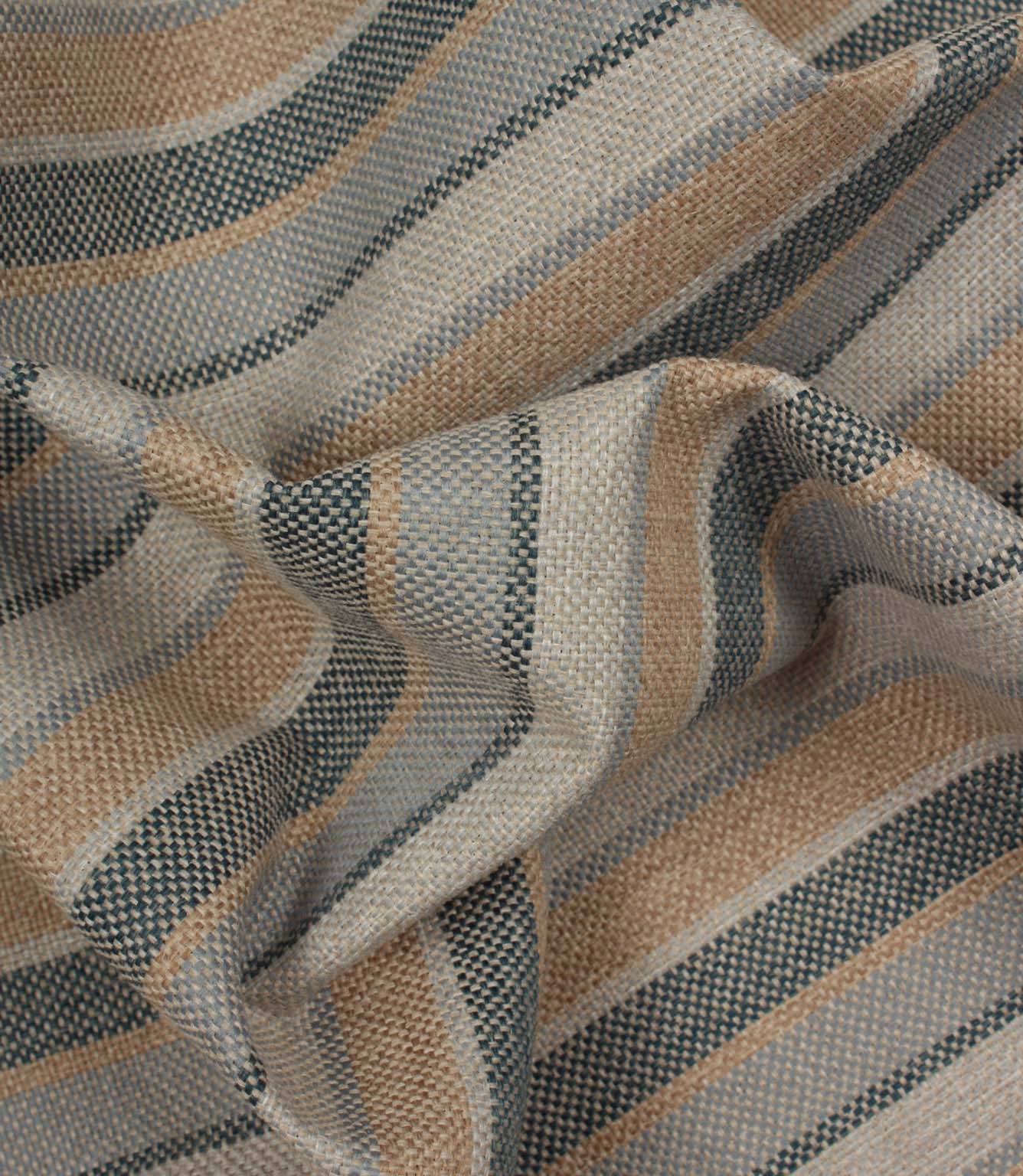 James Stripe FR Fabric / Blue