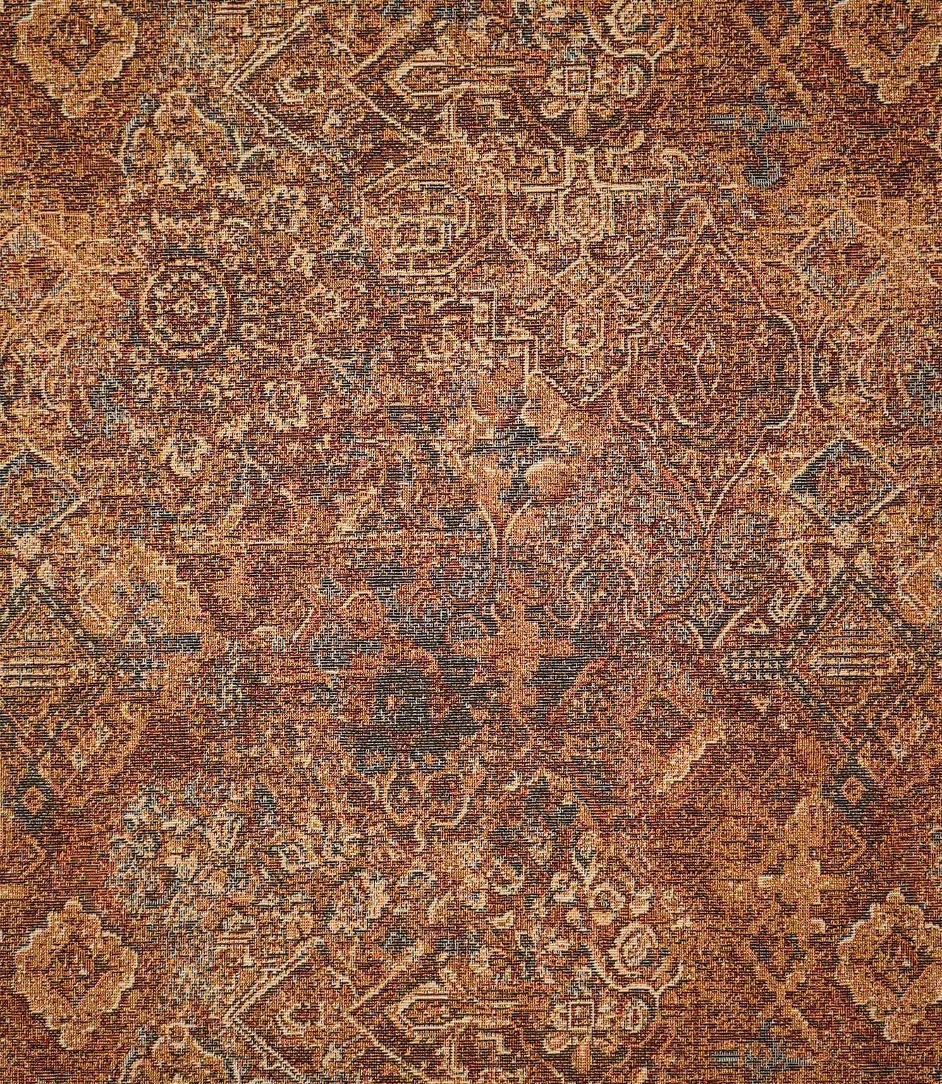 Keshan Tapestry Fabric / Copper