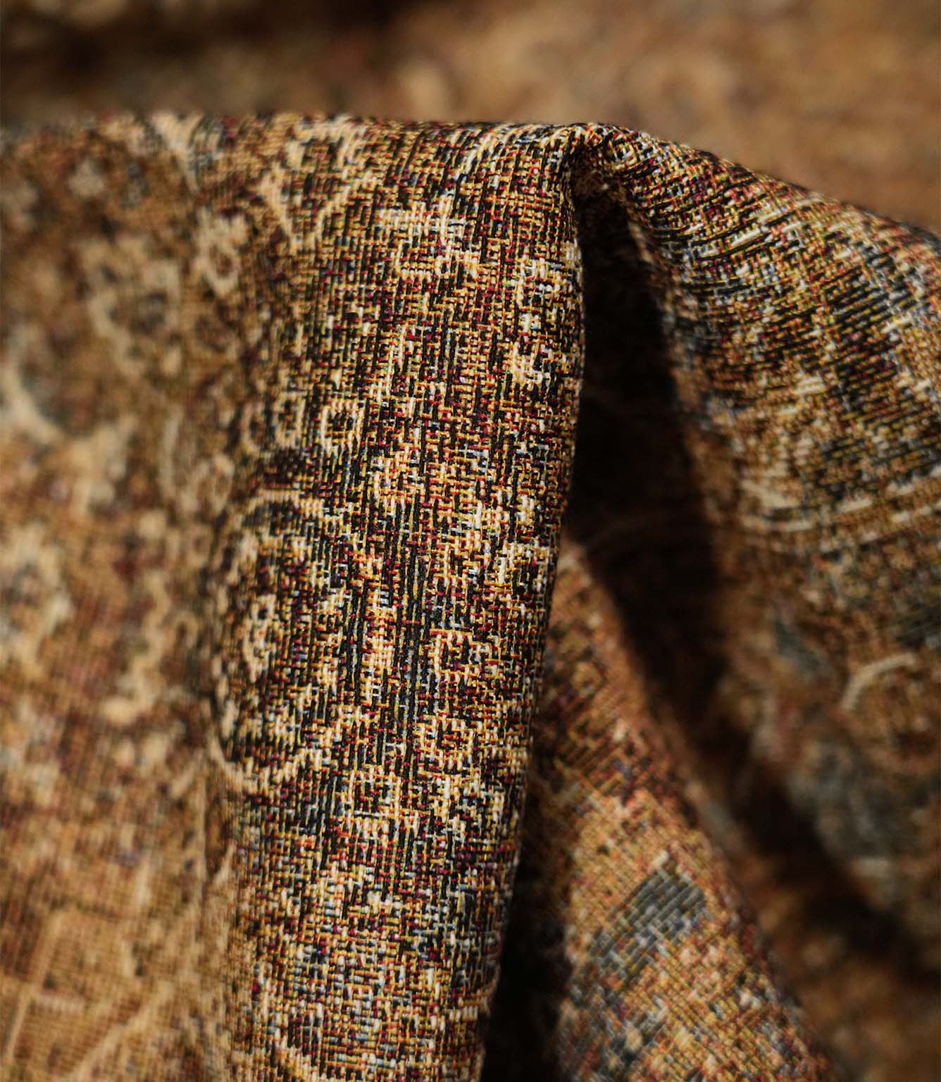 Keshan Tapestry Fabric / Copper