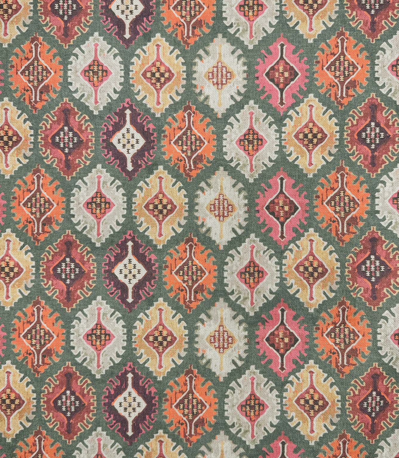 Kilim Jewel Fabric / Multi